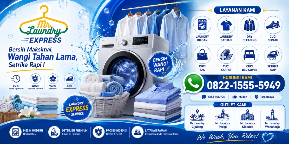 Jasa Laundry Antar Jemput Pangandaran Batukaras untuk Rumah, Kost, Hotel & Villa