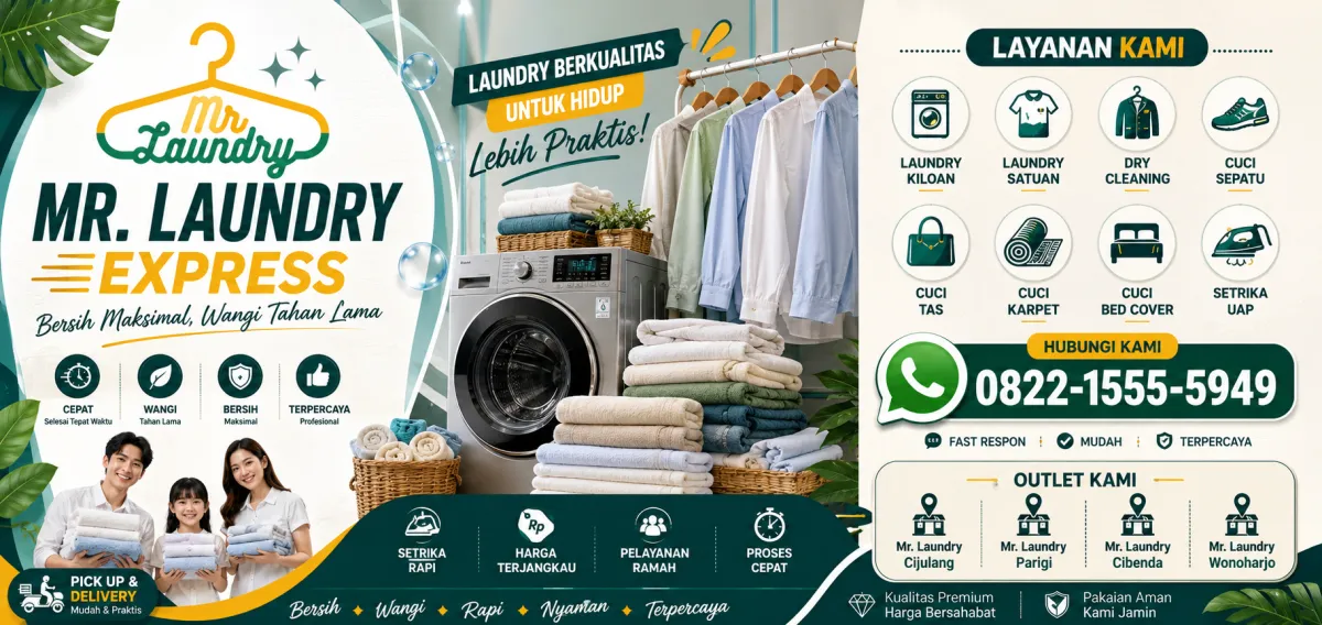 Laundry Antar Jemput Batukaras dan Pangandaran, Solusi Hemat Waktu untuk Pakaian Bersih